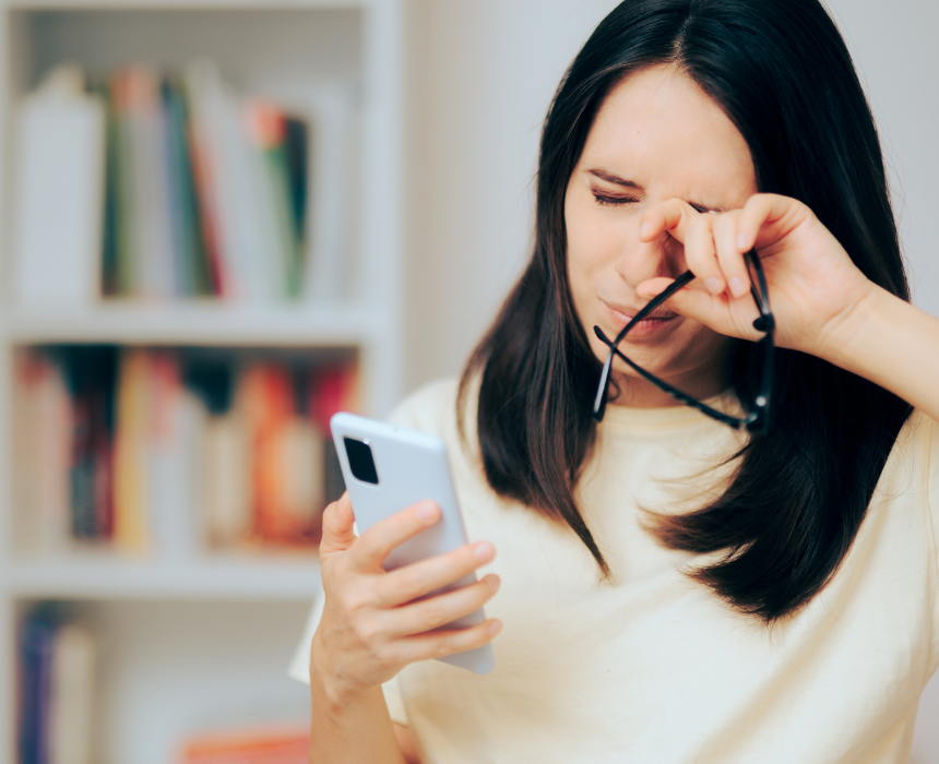 Sử dụng nhiều thiết bị số có thể gây khô mắt và khiến mắt bị ngứa