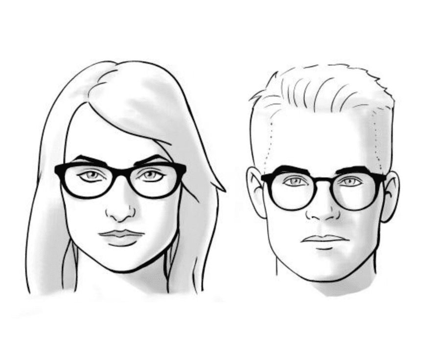 Với khuôn mặt vuông, bạn nên chọn những mẫu gọng kính có sự mềm mại, cong tròn để cân bằng lại sự góc cạnh tự nhiên của khuôn mặt