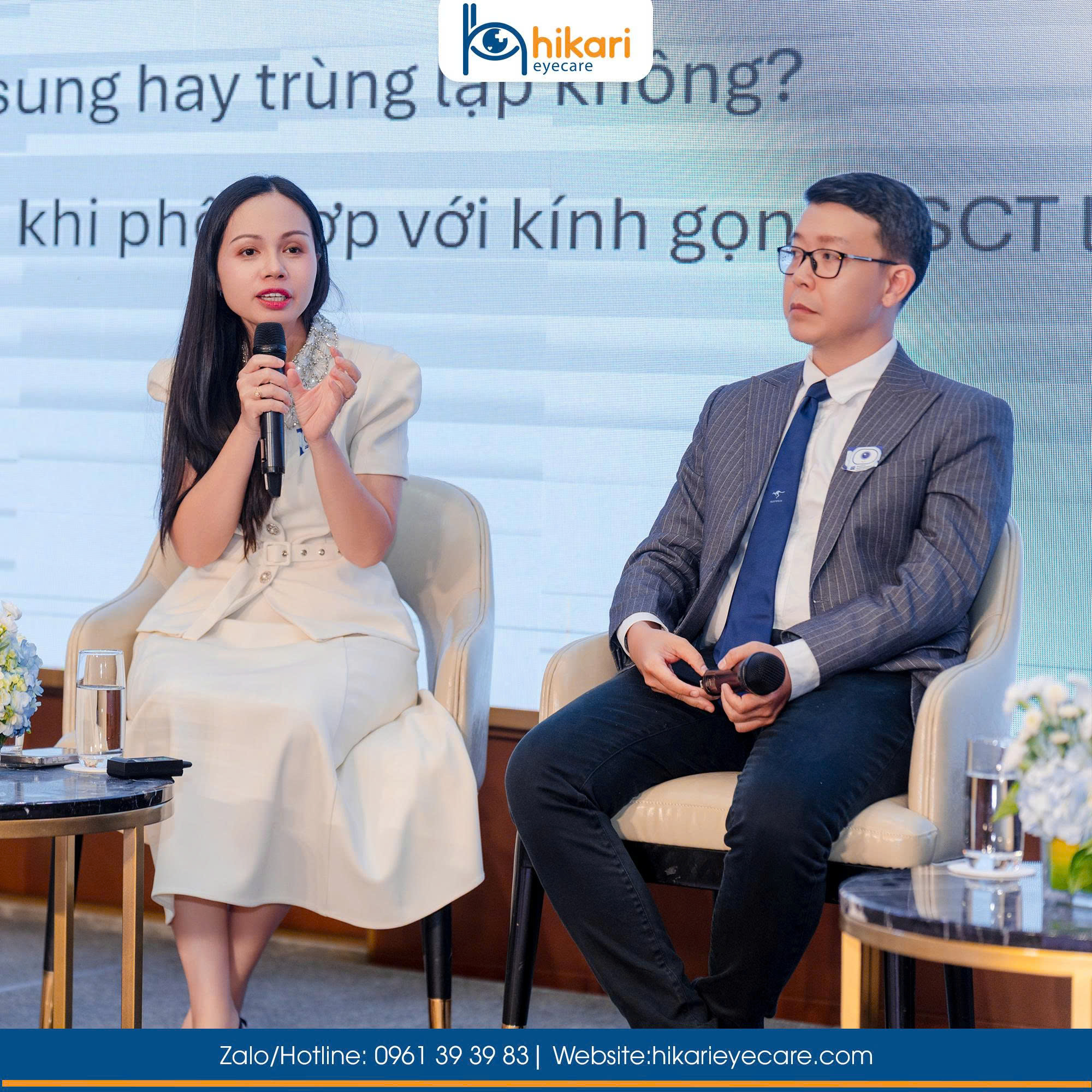 BS.CKI Nguyễn Thị Phương Hà phát biểu tại phiên thảo luận chuyên đề kiểm soát cận thị Myopia Management Workshop 2026 TP.HCM